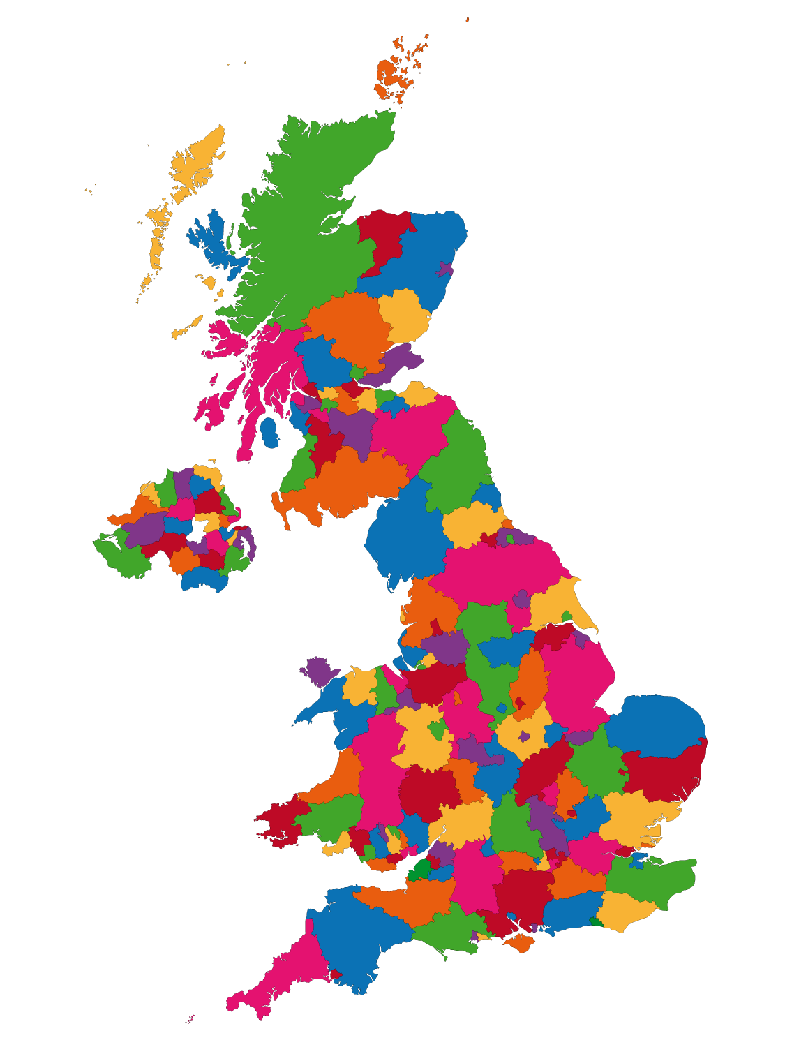 UK Map - YAC